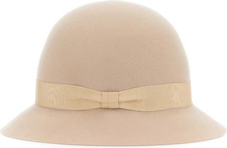 Helen Kaminski Merino Wol Cloque Hoed - Dames - Hoeden - Roze - L - Wol - Accessoires