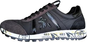 Premiata Lucy Sneakers - Dames - Sneakers - Zwart - 36 EU - Leer - Schoenen