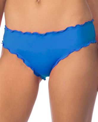 Kenneth Cole Cheeky Bikini Bottom In Frill Of It Periwinkle