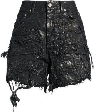 Rick Owens BOTTOMWEAR - Denim shorts on YOOX.COM