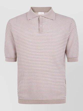 Ballantyne cotton short-sleeve polo shirt