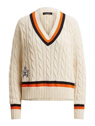 Lauren Ralph Lauren Tedurph-long sleeve-pullover-gassed cotton