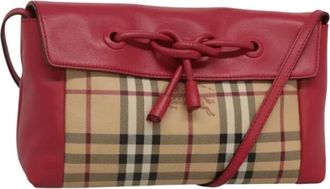 Burberry Pre-owned borse di pelle a tracolla - - Pre-owned - Donna - Beige - ONE SIZE