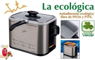 Jata Freidora Elec 1lt 1000w Met Fr-326 Jata