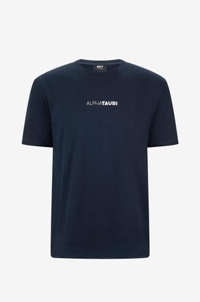 AlphaTauri Bio-Baumwoll-T-Shirt mit Logoprint Jotto V1.Y8.02