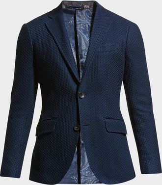 Etro Men & apos;s Basic Knit Blazer