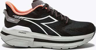 Diadora Womens Cellula Sneaker In Black Silver