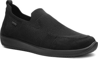 Ara Lilith 2 Waterproof Gore-Tex Slip-On Sneaker in Black at Nordstrom, Size 11.5
