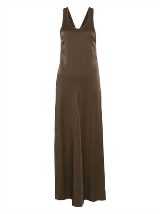 Isabel Marant Kenza Dress In Bronze