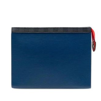 Louis Vuitton unisex, Pre-owned, Blauw, Maat: ONE Size Leer
