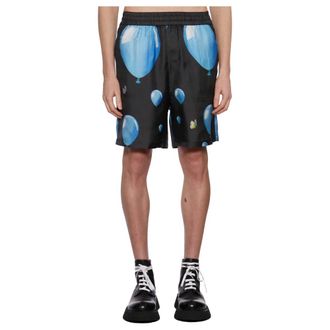 3.Paradis Hombre, Pantalones cortos, Negro, Talla: L