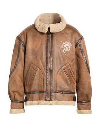 Front Street 8 COATS & JACKETS - Shearling & Teddy on YOOX.COM