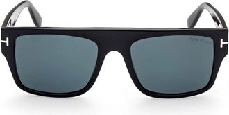 Tom Ford Sunglasses Ft0907 01 V Dunning 02 Black/Blue Unisex