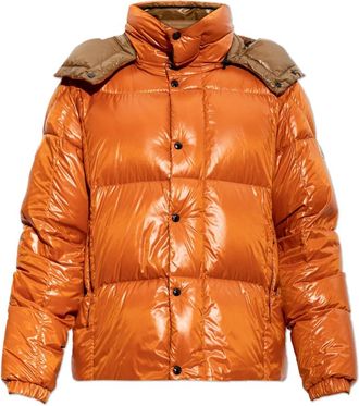 Moncler Parana Puffer Jas - Heren - Gewatteerde jassen - Bruin - XL - Jassen