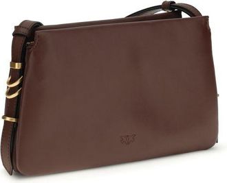 Pinko Calf Leather Bos Taurus Shoulder Womens Bag