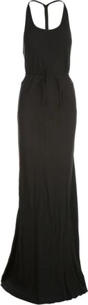 Ann Demeulemeester Sofia Lange Mouwloze Jurk - Dames - Maxi kleedjes - Zwart - M - Kleedjes