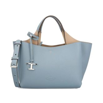 Tod's Tassen, Dames, Blauw, ONE Size, Leer, Mini Tas