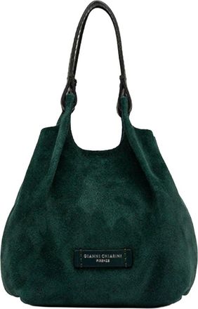 Gianni Chiarini Dua Suede Shoulder Bag