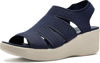 Skechers Parallel Lite - Dreammaker Womens Wedge Shoes Navy : 9.5 B - Medium, Textile