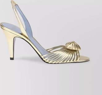 Valentino Garavani leather slingback sandals