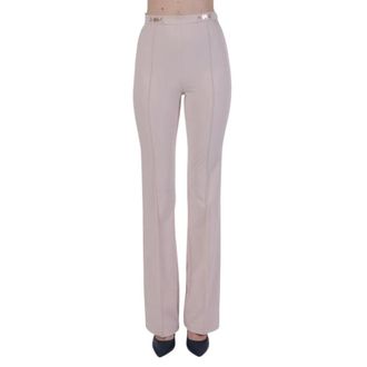 Elisabetta Franchi Mujer, Pantalones, Beige, Talla: S