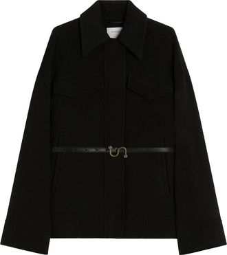 Sportmax Caban In Double Di Lana-Donna