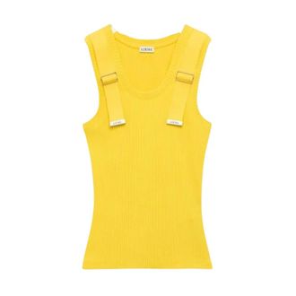 Loewe Tanktop - Dames - Tops - Geel - Maat: L