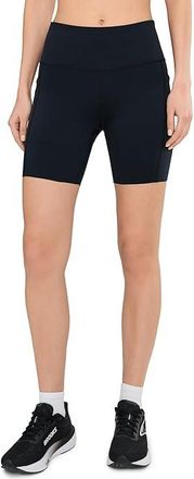 Brooks Chaser 7 Shorts Tight Womens Shorts Black : 2XL (US Womens 20-22) 7, Nylon/Spandex