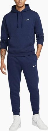 Nike Mens NIKE Club Mens Fleece Hoodie Joggers - Navy - Size: 38