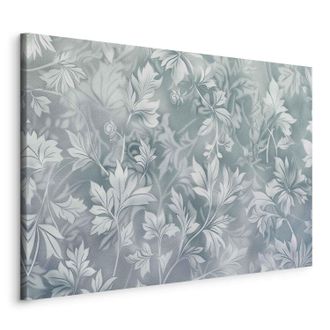 OEM Imagen - Adornos En Turquesa Desgastado Y Polvoriento: Delicado Estampado Floral / Estampados Florales En Turquesa Desgastado Y Polvoriento