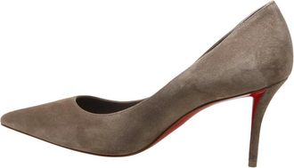 Christian Louboutin Dames, Schoenen, Beige, Maat: 37 EU Leer