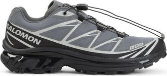 Salomon Grey Logo XT-6 Protective Sneakers