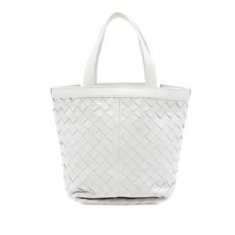 Bottega Veneta Pre-owned Bottega Veneta Small Nappa Intrecciato Flip Flap Tote Ladies N34G0X8X35G2O0F0