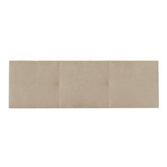 Kenay Home Cabecero tapizado beige 165 x 52 cm