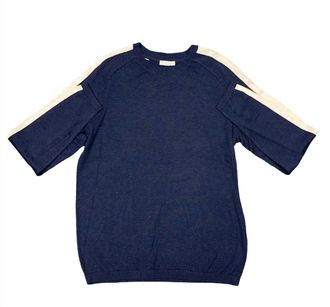 Selected Mens Fris Crew Neck Long Sleeves Top In Egret