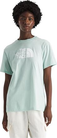 The North Face Short Sleeve Core Half Dome T-Shirts Womens Short Sleeve Pullover Opal Frost : 2XL, Cotton