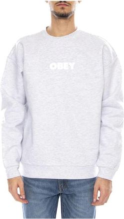 Obey Uomo, Felpe, Grigio, M, new