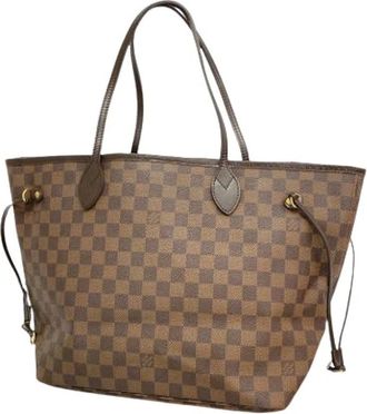 Louis Vuitton Pre-owned Tote Bags, female, Brown, Size: ONE SIZE Pre-owned Vintage Ebene Tote Bag