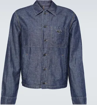 Prada Cotton and linen overshirt