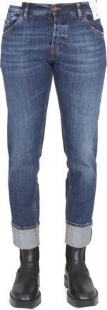 Pantaloni Torino Denim Mid Rise Jeans