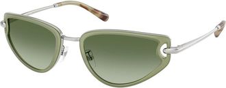 Tory Burch TY6115 33468E Womens Sunglasses Green Size 53