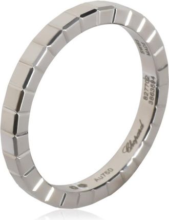Chopard Pre-Owned Chopard White Gold Ice Cube Band