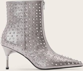 AllSaints Leather Natasha Studded Leather Boots, Size: UK 4/ US 7/ EU 37