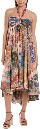 Zimmermann Devi Halter Silk Maxi Dress