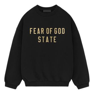 Fear of God Fleece Crewneck Black 192BT246260F