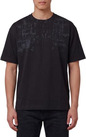 Maison Margiela Black Crew Neck T-Shirt