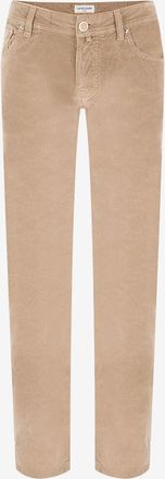 Jacob Cohen Hose mit geradem Bein aus Cordsamt Bard