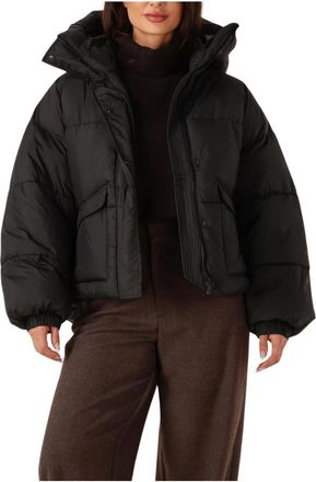 Notre-V Nv-Gerty Puffer Jacket - Dames - Winterjassen - Zwart - 2XL - Polyester - Jassen