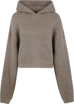 Fear of God waffle-knit hoodie - women - Polyester/Acrylic/Nylon - M - Neutrals