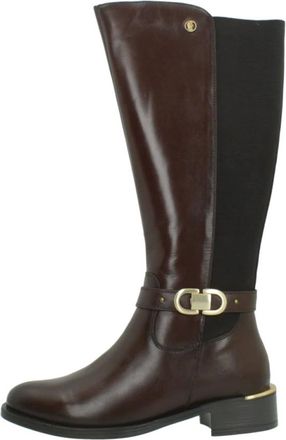 Carmela Bota Over-knee laarzen - Dames - Schoenen - Bruin - Maat: 39 EU Leer
